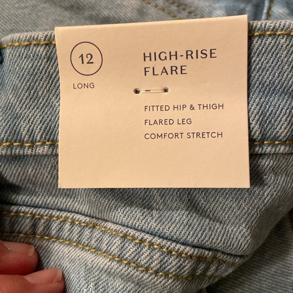 Women's High-Rise Flare Jeans - Universal
Thread™ Light Wash 12 long - Picture 7 of 7